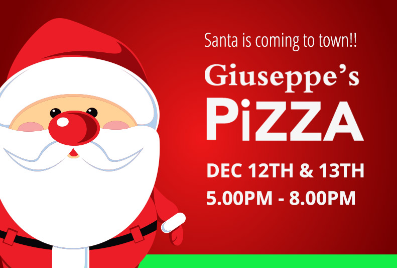 Santa is coming to Giuseppes!